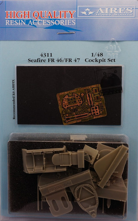 Aires 4311 1/48 Seafire FR 46/FR 47 cockpit set (For AIRFIX)