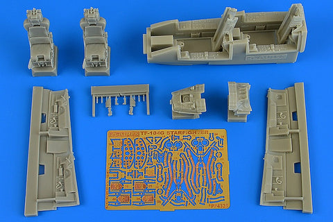 Aires 4325 1/48 TF-104G Starfighter cockpit set (For HASEGAWA)