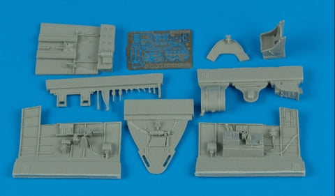 Aires 4356 1/48 F6F-3 Hellcat cockpit set (For EDUARD)