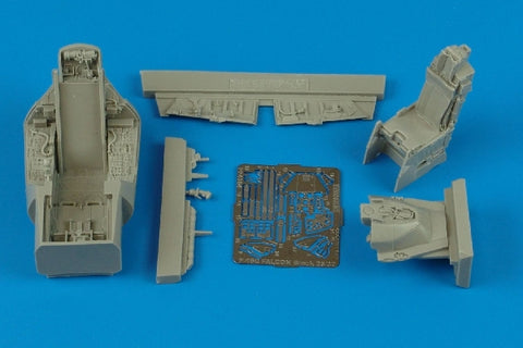 Aires 4364 1/48 F-16C Fighting Falcon Block 25/32 cockpit set (For TAMIYA)