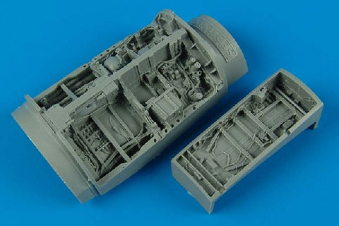 Aires 4370 1/48 F-16C Fighting Falcon wheel bays (For TAMIYA)