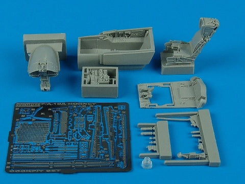 Aires 4371 1/48 F/A-18A Hornet cockpit set (For HOBBY BOSS)