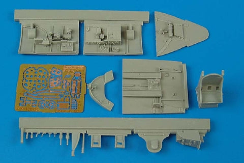 Aires 4388 1/48 F6F-5 Hellcat cockpit set (For HASEGAWA)
