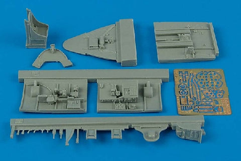 Aires 4394 1/48 F6F-5 Hellcat cockpit set (For EDUARD)