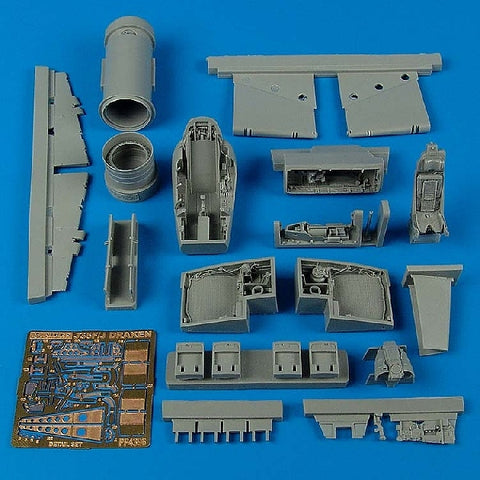 Aires 4396 1/48 J35F Draken detail set (For HASEGAWA)