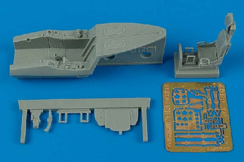 Aires 4397 1/48 Ta 183A cockpit set (For TAMIYA)
