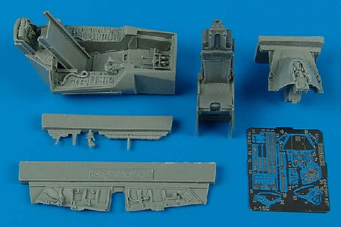 Aires 4400 1/48 F-16C Fighting Falcon Block 50/52 cockpit set (For TAMIYA)