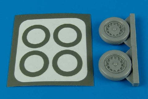Aires 4405 1/48 J35 Draken wheels & paint masks (For HASEGAWA)