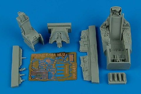 Aires 4411 1/48 F-16A MLU Fighting Falcon cockpit set (For HASEGAWA)
