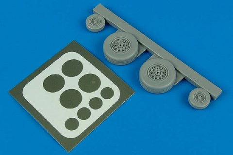 Aires 4415 1/48 British Phantom FGR.2 wheels & paint masks (For REV/HAS)