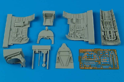 Aires 4418 1/48 Spitfire Mk. V cockpit set (For HASEGAWA)