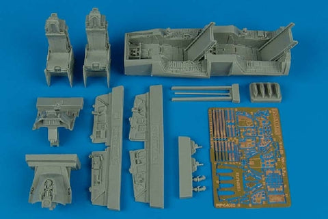 Aires 4428 1/48 F-16B MLU Fighting Falcon cockpit set (For HASEGAWA)