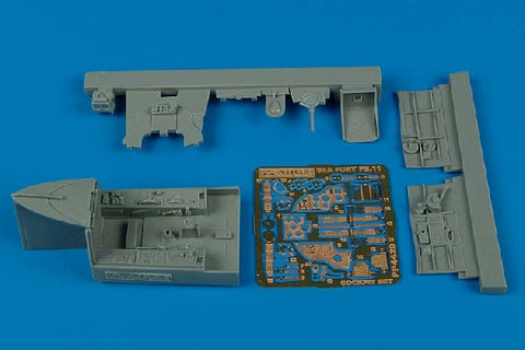 Aires 4429 1/48 Hawker Sea Fury cockpit set (For TRUMPETER)