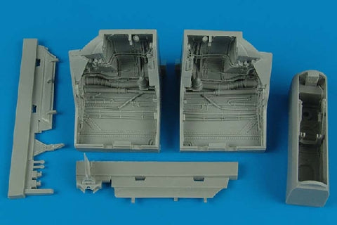Aires 4445 1/48 F/A-22A Raptor wheel bays (For ACADEMY)