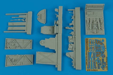Aires 4464 1/48 Hawker Typhoon Mk.IB tear drop canopy cockpit set (For HASEGAWA)
