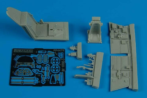 Aires 4479 1/48 Bf 109E-3 cockpit set (For ACADEMY)