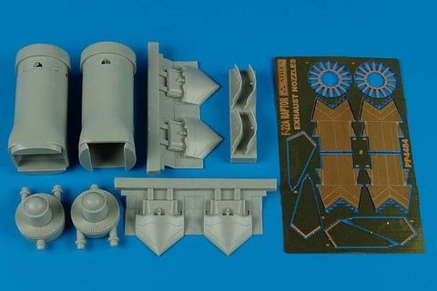 Aires 4484 1/48 F/A-22A Raptor exhaust nozzles - opened position (For HASEGAWA)