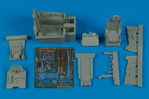 Aires 4488 1/48 F-100D Super Sabre cockpit set (For TRUMPETER)