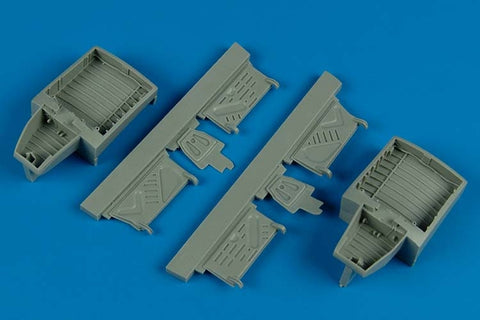 Aires 4494 1/48 F4U-7 Corsair wheel bays (For HASEGAWA)