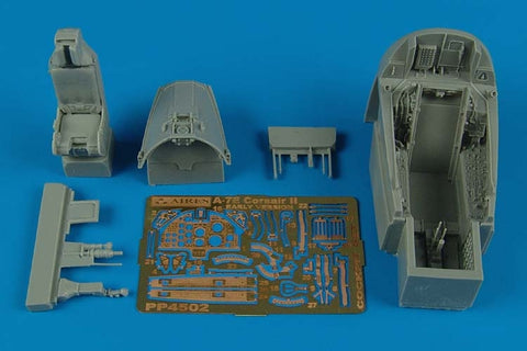 Aires 4502 1/48 A-7E Corsair II cockpit set - (early version) (For HOBBY BOSS)