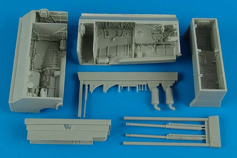 Aires 4507 1/48 Su-24M Fencer wheel bays (For TRUMPETER)
