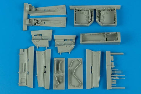 Aires 4549 1/48 Su-27 Flanker B wheel bay (For ACADEMY)