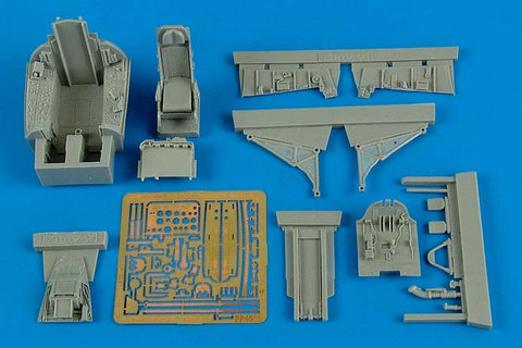 Aires 4568 1/48 F-100C Super Sabre cockpit set - (early version) (For TRUMPETER)