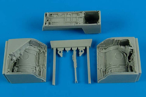 Aires 4569 1/48 MiG-23 Flogger wheel bays (For TRUMPETER)