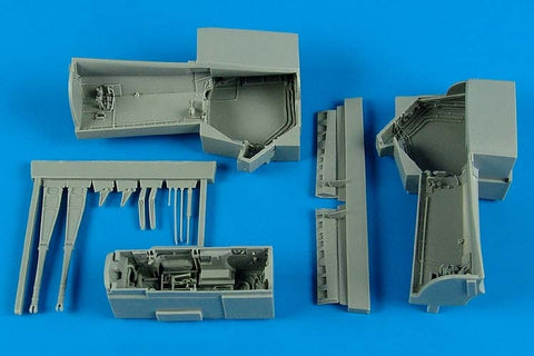 Aires 4570 1/48 EA-6B Prowler wheel bays (For KINETIC)