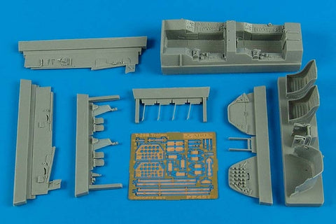 Aires 4576 1/48 T-28 Trojan cockpit set (For RODEN)