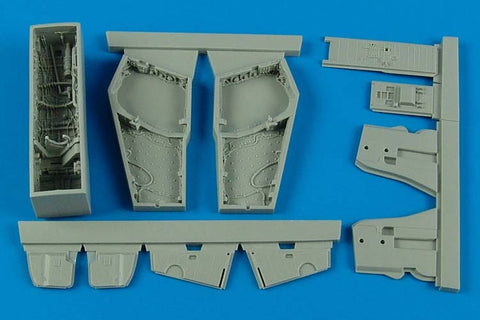 Aires 4579 1/48 F-4B/N Phantom II wheel bays (For ACADEMY)