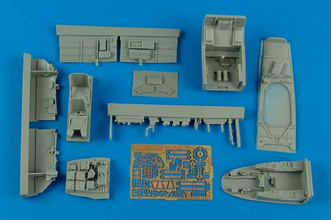 Aires 4585 1/48 Me 410B-2/U4 cockpit set (For MENG)