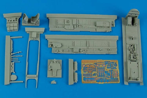 Aires 4586 1/48 Bf 110D-3 cockpit set (For CYBER-HOBBY KIT)