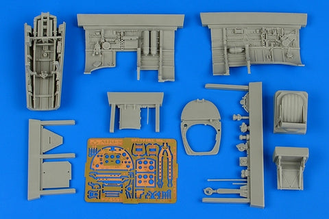 Aires 4596 1/48 Spitfire Mk. IXc cockpit set (For EDUARD)