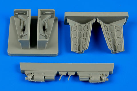 Aires 4605 1/48 Sepecat Jaguar gun bays (For KITTY HAWK)