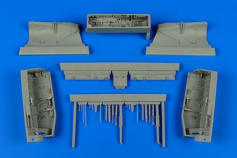 Aires 4610 1/48 JAS-39 Gripen wheel bays (For KITTY HAWK)