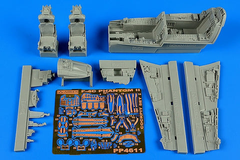 Aires 4611 1/48 F-4C Phantom II cockpit set (For ACADEMY)