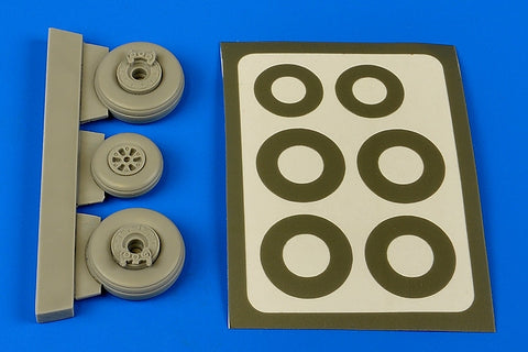 Aires 4614 1/48 OV-1 Mohawk wheels & paint masks (For RODEN)