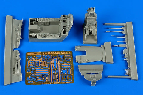 Aires 4619 1/48 Sepecat Jaguar GR.1 cockpit set (For KITTY HAWK)