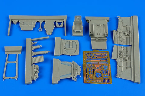Aires 4625 1/48 Lavochkin La-5 cockpit set (For ZVEZDA)
