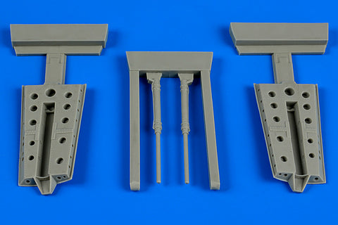 Aires 4634 1/48 F-101A/C Voodoo speed brakes (For KITTY HAWK)