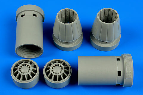 Aires 4639 1/48 F/A-18E/F Super Hornet exhaust nozzles - opened position (For HASEGAWA)