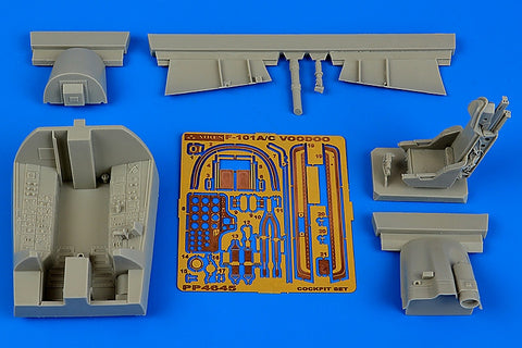 Aires 4645 1/48 F-101A/C Voodoo cockpit set (For KITTY HAWK)