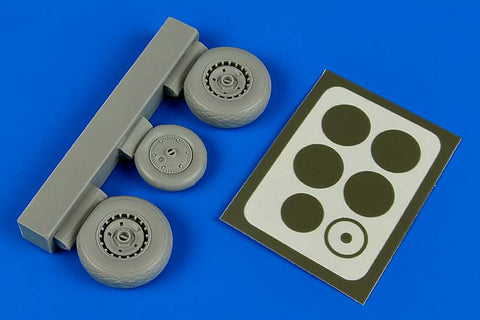 Aires 4676 1/48 Me 262A/B wheels & paint masks (For HOBBY BOSS)