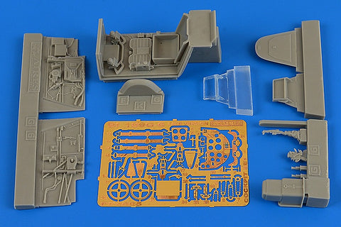 Aires 4685 1/48 Bf 109G-6 (late) cockpit set (For EDUARD)