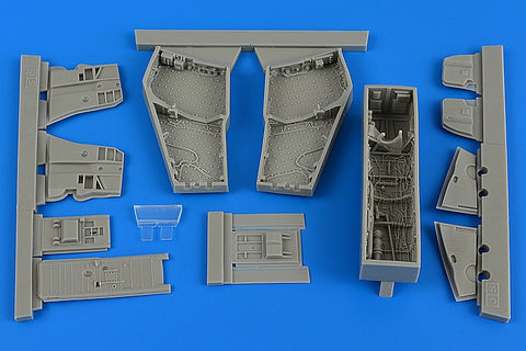 Aires 4688 1/48 F-4C/D Phantom II wheel bay with covers (For ACADEMY)
