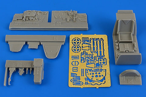Aires 4697 1/48 Bf 109G-6 (early) cockpit set (For EDUARD)