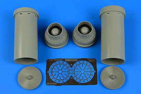 Aires 4700 1/48 F-14A Tomcat exhaust nozzles - closed (For TAMIYA)
