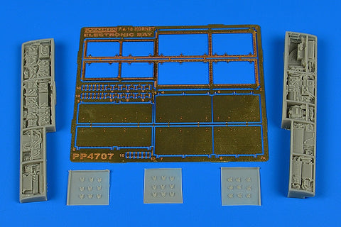 Aires 4707 1/48 F/A-18 Hornet electronic bay (For KINETIC)