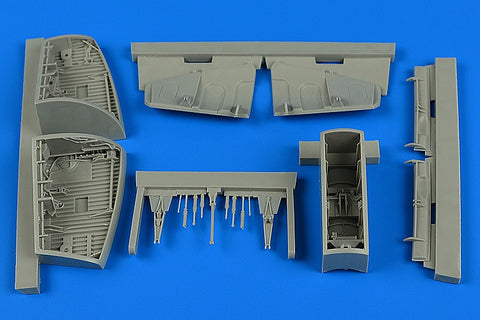 Aires 4726 1/48 SAAB J-29 Tunnan wheel bay (For PILOT REPLICAS)